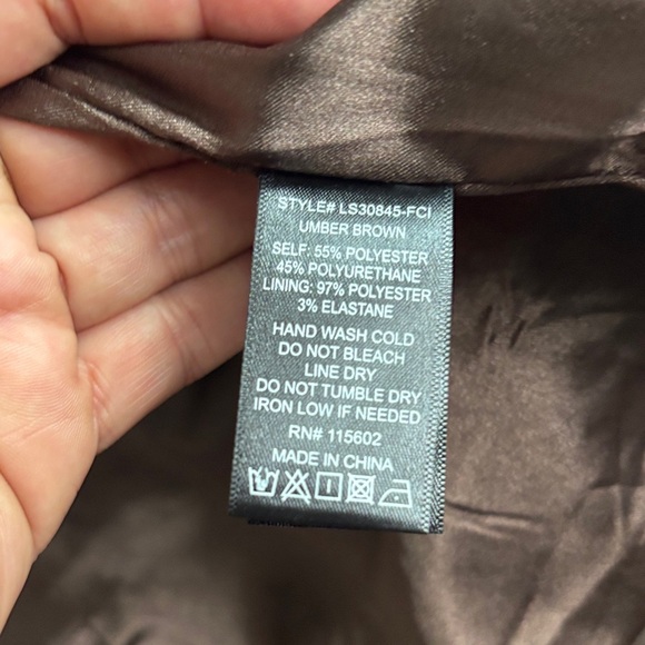 Lush Black Faux Leather Mini Skirt - Picture 7 of 8